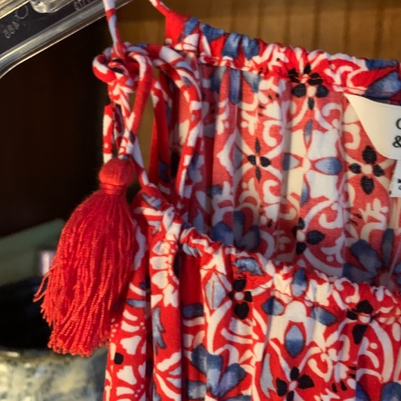 Crown & Ivy tassel tunic. NWOT. Retail 69‎ - Picture 3 of 4